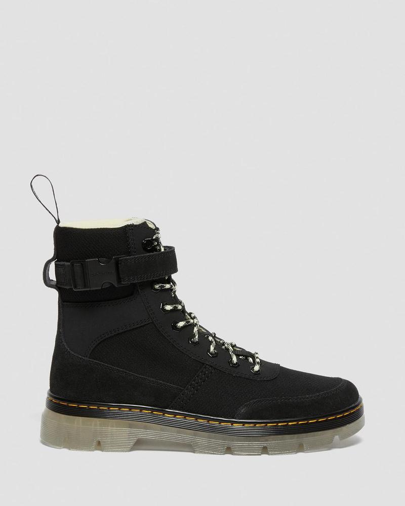 Dr Martens Combs Tech Iced Ankelstøvler Dame Sort | DK 52DFM